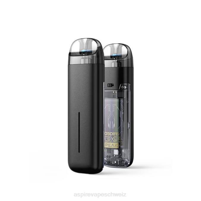 02D8E1 Aspire Flexus Gipfel Aspire e cigarettes Schwarz