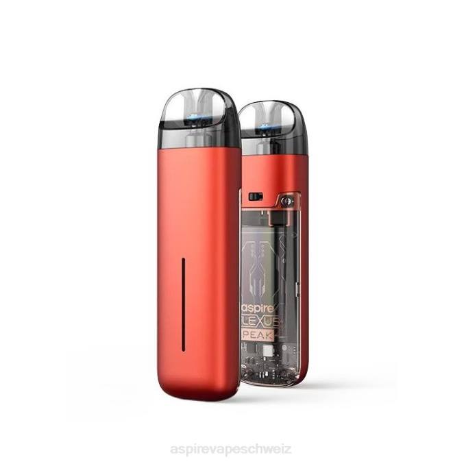 02D8E2 Aspire Flexus Gipfel Aspire vape amazon Rot