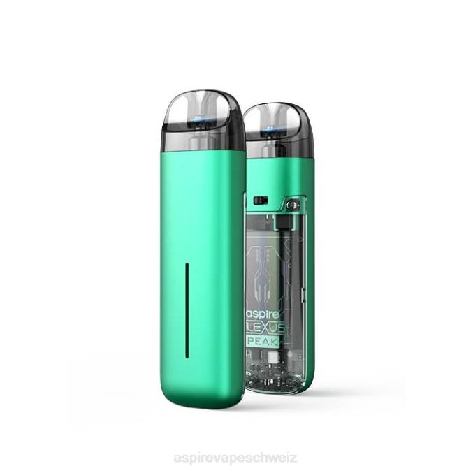 02D8E5 Aspire Flexus Gipfel Aspire vape review wassergrün