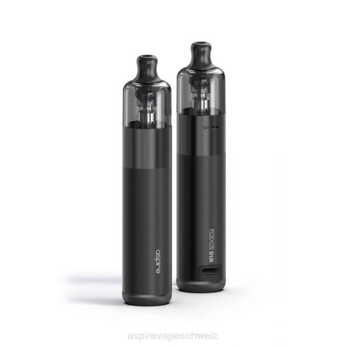 02D8E89 Aspire Flexus Stick-Kit (Standardversion) Aspire vape sale Schwarz