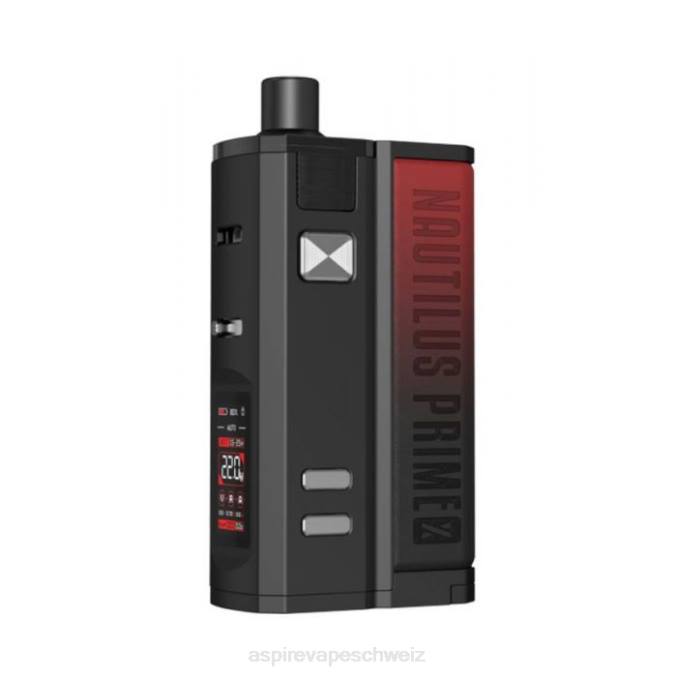 02D8E136 Aspire Nautilus Prime-X-Kit Aspire vape anleitung roter Farbverlauf