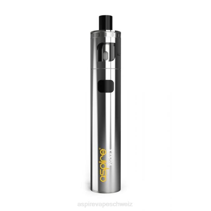 02D8E114 Aspire Pockex Taschen-AIO Aspire vape pod Edelstahl