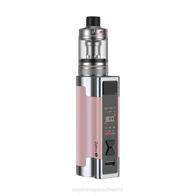 02D8E95 Aspire Zelos 3 Bausatz Aspire vape review Rosa