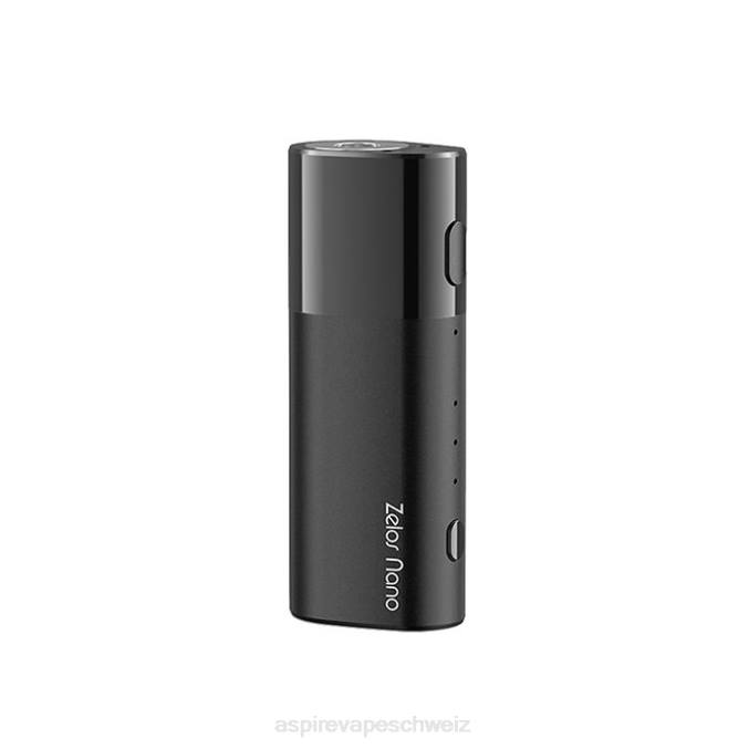 02D8E200 Aspire Zelos Nano Mod Standardversion Aspire vape Geneva Schwarz